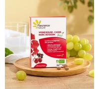 Vigne rouge, cassis, marc de raisin - circulation pour des jambes légères