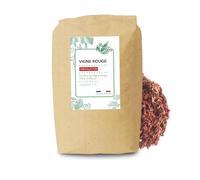 Vigne Rouge Feuilles Coupées 1kg - Plante pour Infusion Bien-Être | Soutient la Circulation & Aide à Réduire la Sensation de Jambes Lourdes | Conditionnée en France, RUE DES PLANTES