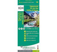 IGN - Vignemale.Pic De Ger.Vallée D'Ossau - Carte topographique - Taille unique