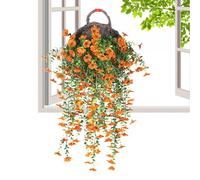 Vignes artificielles pour l'extérieur | Panier de gloire artificielle du matin - Accessoires de décoration d'intérieur pour terrasse, mur, porche, automne, tonnelle, porte de balcon