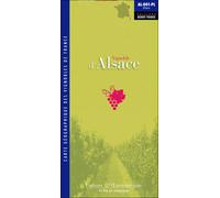 Vignoble d'alsace carte pliee - Benoît France - Benoit France - broché - Atlas / carte