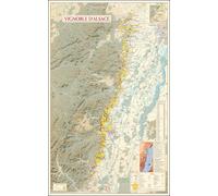 Vignoble d'alsace poster 55 cm x 88 cm - Benoît France - Benoit France - Grand format - Atlas / carte