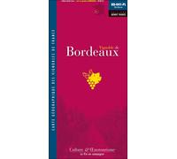 Vignoble de bordeaux carte pliee - Benoît France - Benoit France - broché - Atlas / carte