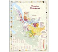 Vignoble de bordeaux poster (25) 66 cm x 88 cm - Benoît France - Benoit France - Grand format - Atlas / carte