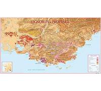 Vignoble de provence poster 77 x 44 - Benoît France - Benoit France - broché - Atlas / carte