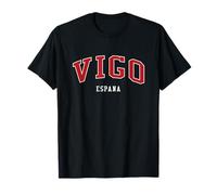 Vigo Espagne College University Style T-Shirt