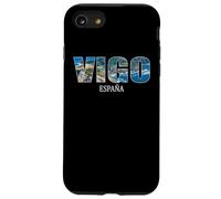 Vigo Préfecture España Ville Espagne Vintage Espagnol Espagnol Coque pour iPhone SE (2020) / 7/8