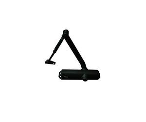 Vigor 24780-10 Ferme-porte avec dispositif d'arrêt, force de fermeture EN3 Noir