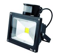 Vigor 34784 - 75 projecteur à LED modèle Lumy, avec capteur, 20 W, Noir