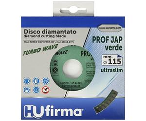Vigor 5281027 disques diamant Turbo jap, vert Ultraslim