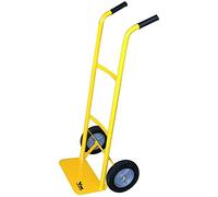 Vigor 59703-15 Chariot porte-essieu, modèle de base, roues pleines, jaune