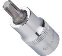 Vigor Actionneur carré intérieur 12,5 = 1/2" pour profil de cale intérieur, largeur de clé : M 6 - Longueur totale : 55 mm, 1 pièce, V2203