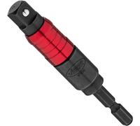 ViGOR - Adaptateur à douille 3/8" avec articulation V7638 I Embout pour outil de desserrage et de serrage/desserrage de composants I Flexible I Entrée/sortie : hexagonale pleine 6,3 (1/4 pouce)
