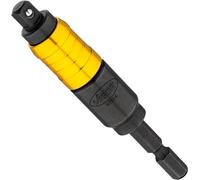 ViGOR - Adaptateur à douilles 1/4" avec articulation V7614 I Embout pour outil de desserrage et de serrage/desserrage de composants I simple I Mâle/femelle : 6 pans pleins 6,3 (1/4 pouce)