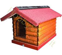 Vigor Blinky 79310-25 Niche à chien en rondins 76 x 100 x 77 cm (l x p x H)