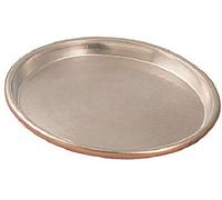 Vigor Blinky 94080-28 Plat à Four Rond en cuivre étamé Bord 3 cm Diamètre 28 cm