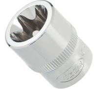 Vigor Carré femelle entraînement 10 = 3/8 pouce Douille TORX pour profil TORX extérieur - Carré creux 10 mm (3/8 pouce) - Profil TORX extérieur - Ouverture de clé: E 8 - Longueur totale: 28 mm - V2728