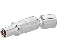 VIGOR ouille pour bougies de préchauffage V7016-8, 8 mm, 3/8 pouce carré, avec articulation et aimant, extérieur double six pans, pour espaces réduits
