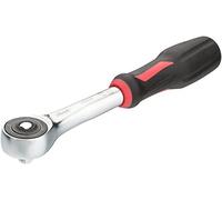 Vigor Cliquet réversible (carré 6,3 mm (1/4"), poignée rotative à 360°, carré traversant pour fonctionnement à gauche et à droite) V5436