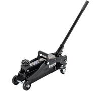 Vigor Cric hydraulique V6028-2.0-BE Black Edition - Capacité de Charge de 2 tonnes avec Adaptateur en Caoutchouc - Construction compacte CE GS - 8,3 kg - pour Atelier Automobile