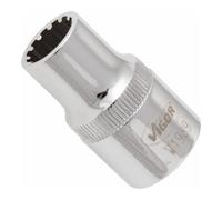 Douille 12 pans extérieurs 11 mm Longueur: 38.1 mm Vigor V1989 Propulseur: 1/2\ (12.5 mm) 1 pc(s)