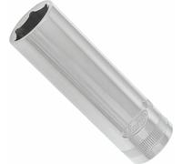 VIGOR Douille longue V2588N Carré creux 12,5 mm (1/2 pouce) Profil extérieur hexagonal 17