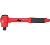 Vigor Entraînement 12,5 = 1/2 "VDE Cliquet réversible pour v3342 ∙ carré creux 12,5 mm (1/2") ∙ Longueur : 255 mm, 1 pièce