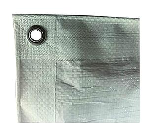 Vigor Filet d'échafaudage à œillets blanc anti-poussière, 1,9 x 25 m