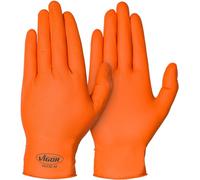 ViGOR - Gants V6436-M I Protection des mains et des doigts résistante à la déchirure Grande : M / 8 avec gripI sûr, robuste I matériel : nitrile''.