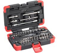 Vigor Jeu de clés à douille métrique 1/4\ (6.3 mm) 46 pièces V2414