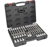 Vigor Jeu de douilles-embouts 1/2\ (12.5 mm) 32 pièces V2201