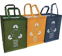 Vigor Lot de 3 sacs différenciés