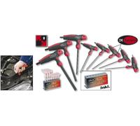 Vigor Lot de 8 clés Allen avec Poignée en T - V1409