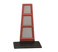 Vigor Partitrafic déflec en Caoutchouc, 33 cm