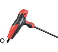 Vigor Blinky Clé coudée V2504 pour vis à 6 pans creux 6 mm Lame 132 mm 1 pièce