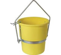 Vigor Seau basculant en polyéthylène avec cadre en acier 70 litres