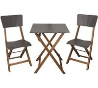 Vigor Set de décoration de Jardin 3 pièces, Bois, 5 pezzi