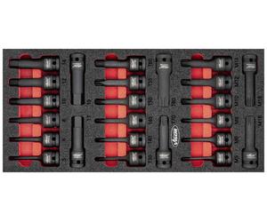 Vigor Set d'embouts pour perceuse à percussion 1/2\ (12.5 mm) 24 pièces V5603