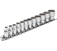 Vigor Blinky Jeu de douilles V1897 1/4 (6,3 mm) 17 pièces