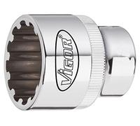 Vigor V1976 Clé à douille multiprofil 4 mm 1/2"