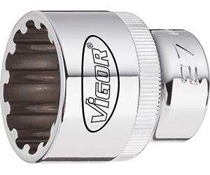 Vigor V1981 Embout de ouille multiprofil 8 mm 1/2"