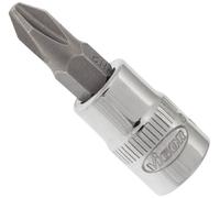 VIGOR VIGOR Embout tournevis à empreinte cruciforme PH 2, carré creux 6,3 mm (1/4"), L 38 mm V2437N Quantité:1