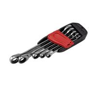 VIGOR V2818 Kit de clés à fourche et polygonale à cliquet