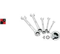 Vigor Blinky Jeu de clés mixtes à cliquet V2820 long 5 pièces métrique 8–19 mm
