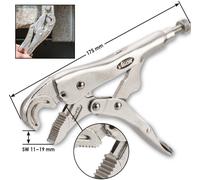 Vigor V3738 Pince-étau droite à prisme 175 mm