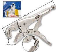 Vigor V3739 Pince-étau droite à prisme 250 mm