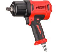 VIGOR V4800N Clé à chocs ∙ Couple de déverrouillage max. [Nm] : 1720 Nm ∙ Carré solide de 1/2 pouce (12,5 mm) ∙ Mécanisme d'impact à double marteau haute performance