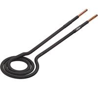 ViGOR V4891-4 bobine plate longueur 227 mm, diamètre intérieur 24 mm, convient pour le chauffage de surface, s'adapte à l'appareil de chauffage par induction V4891, pour vis plates'.