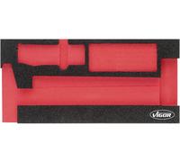 Vigor V5006-L V5006-L Insert en mousse (L x l) 393 mm x 188 mm
