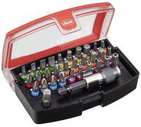Vigor Blinky Boîte d'embouts V5019 – Hexagonal 6,3 (1/4 pouce), fente, PH, PZ, TX – 32 outils